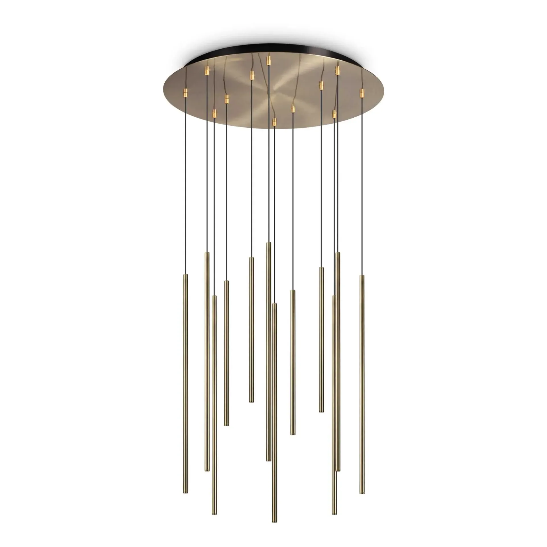 Ideal Lux Lampa wisząca FILO SP12 mosiądz 263663 263663/IL