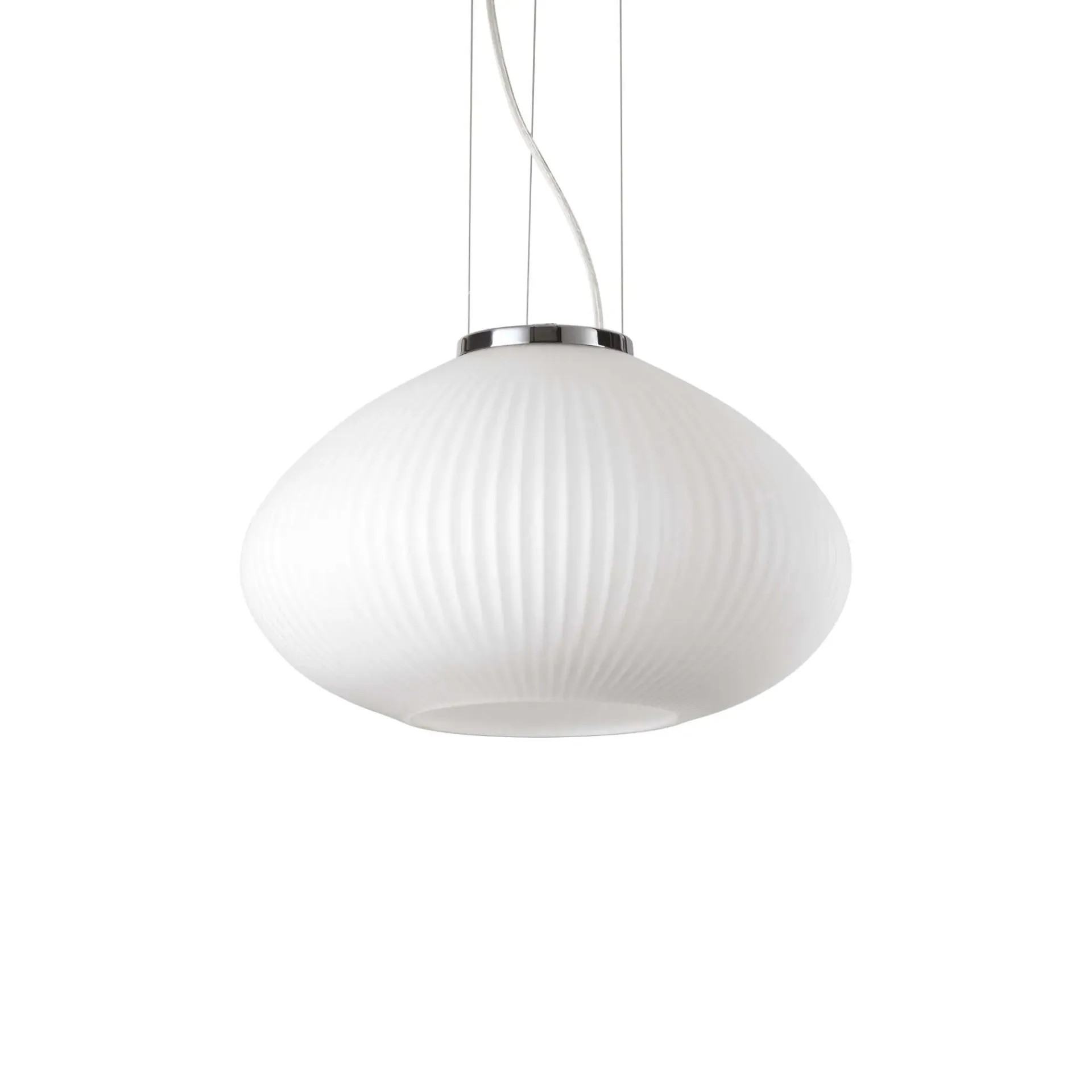 Ideal Lux Lampa wisząca PLISSE SP1 D35 chrom 285184 285184/IL
