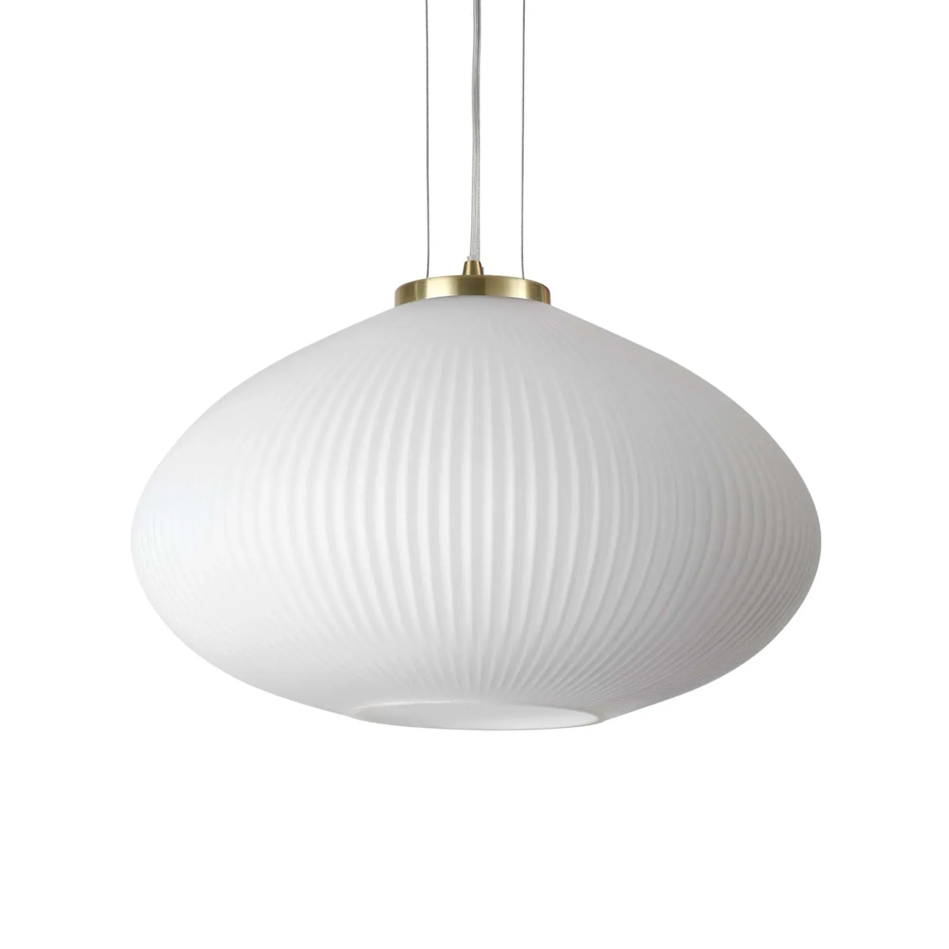 Ideal Lux Lampa wisząca PLISSE SP1 D45 mosiądz 285191 285191/IL