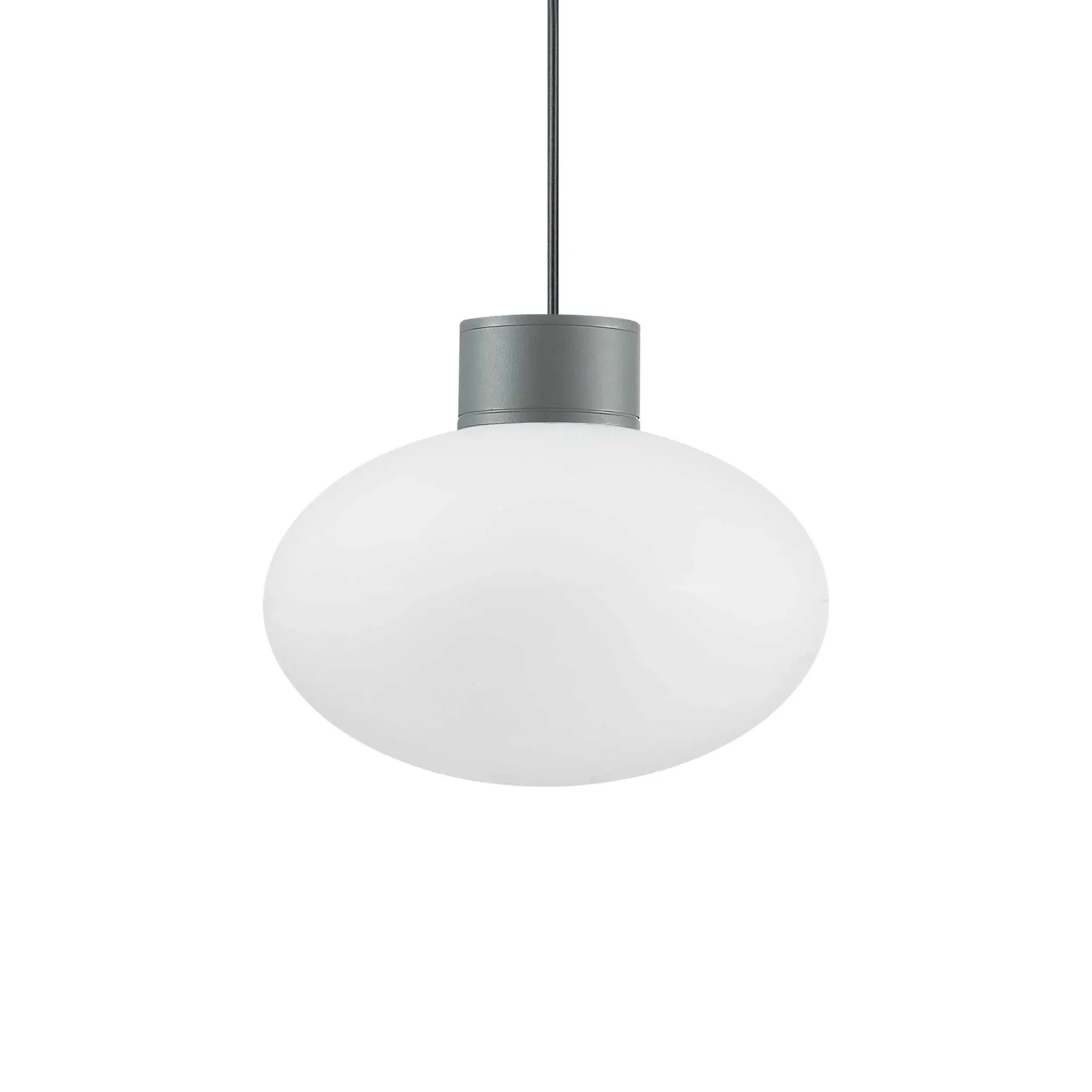 Ideal Lux Lampa wisząca CLIO MSP1 IP44 antracyt 136073 136073/IL