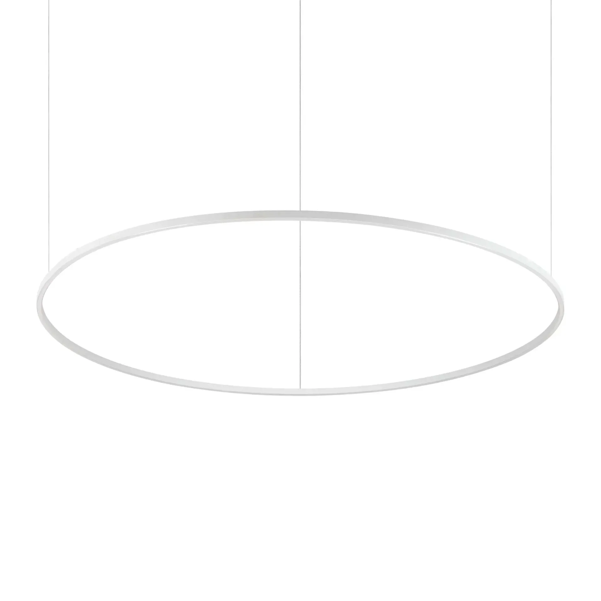 Ideal Lux Lampa wisząca ORACLE SLIM SP D150 ROUND biała 4000K 285078 285078/IL