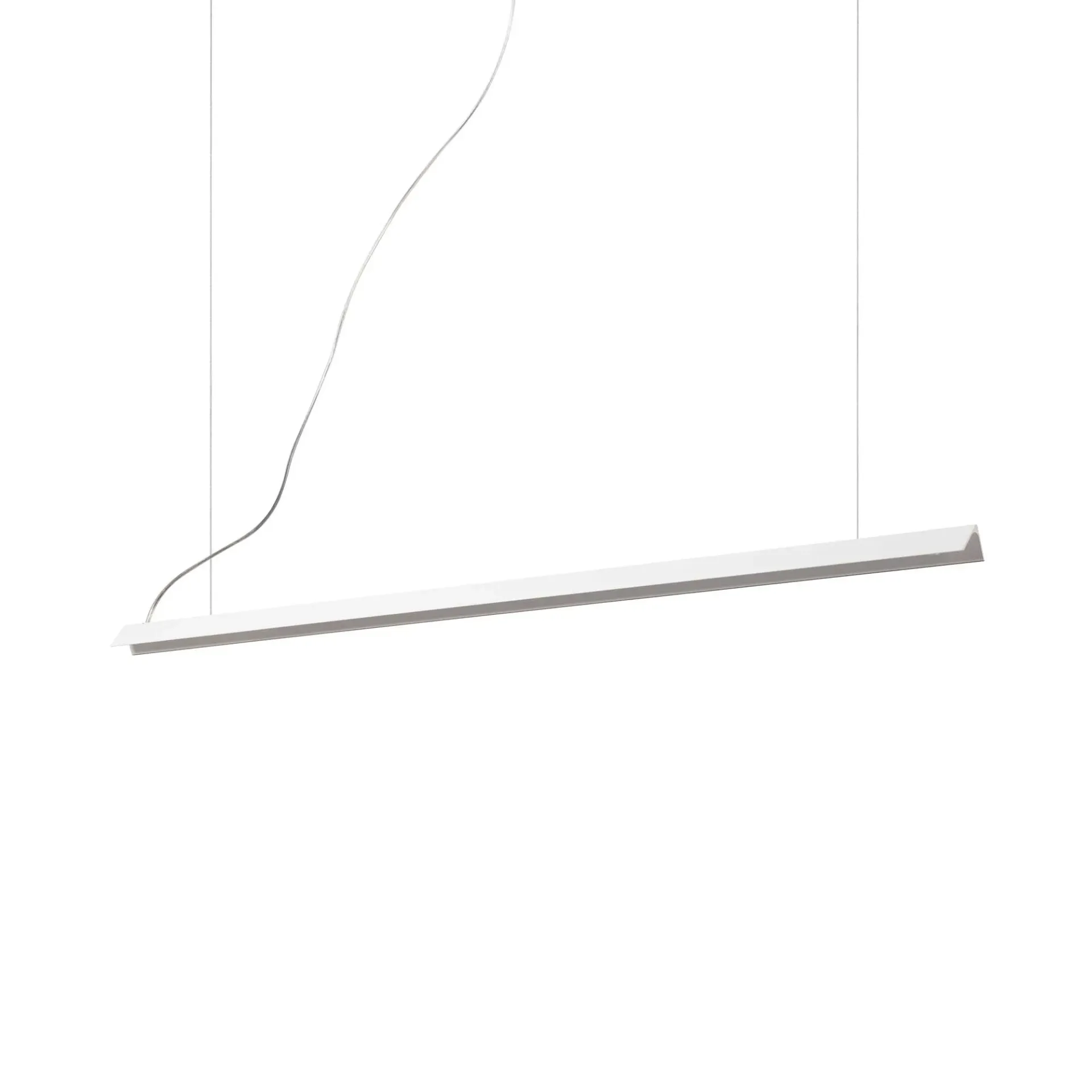 Ideal Lux Lampa wisząca V-LINE SP biała 275369