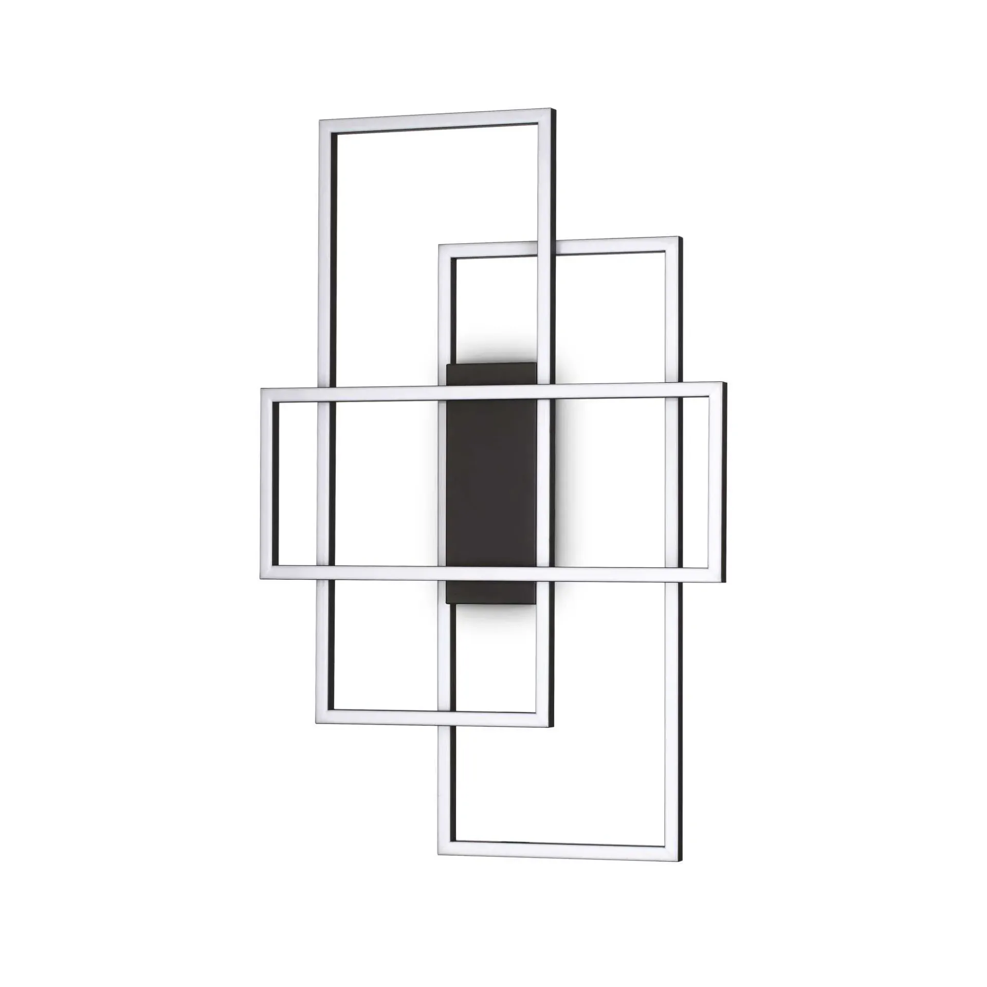 Ideal Lux Lampa sufitowa FRAME PL RETTANGOLO czarna 270661 270661/IL