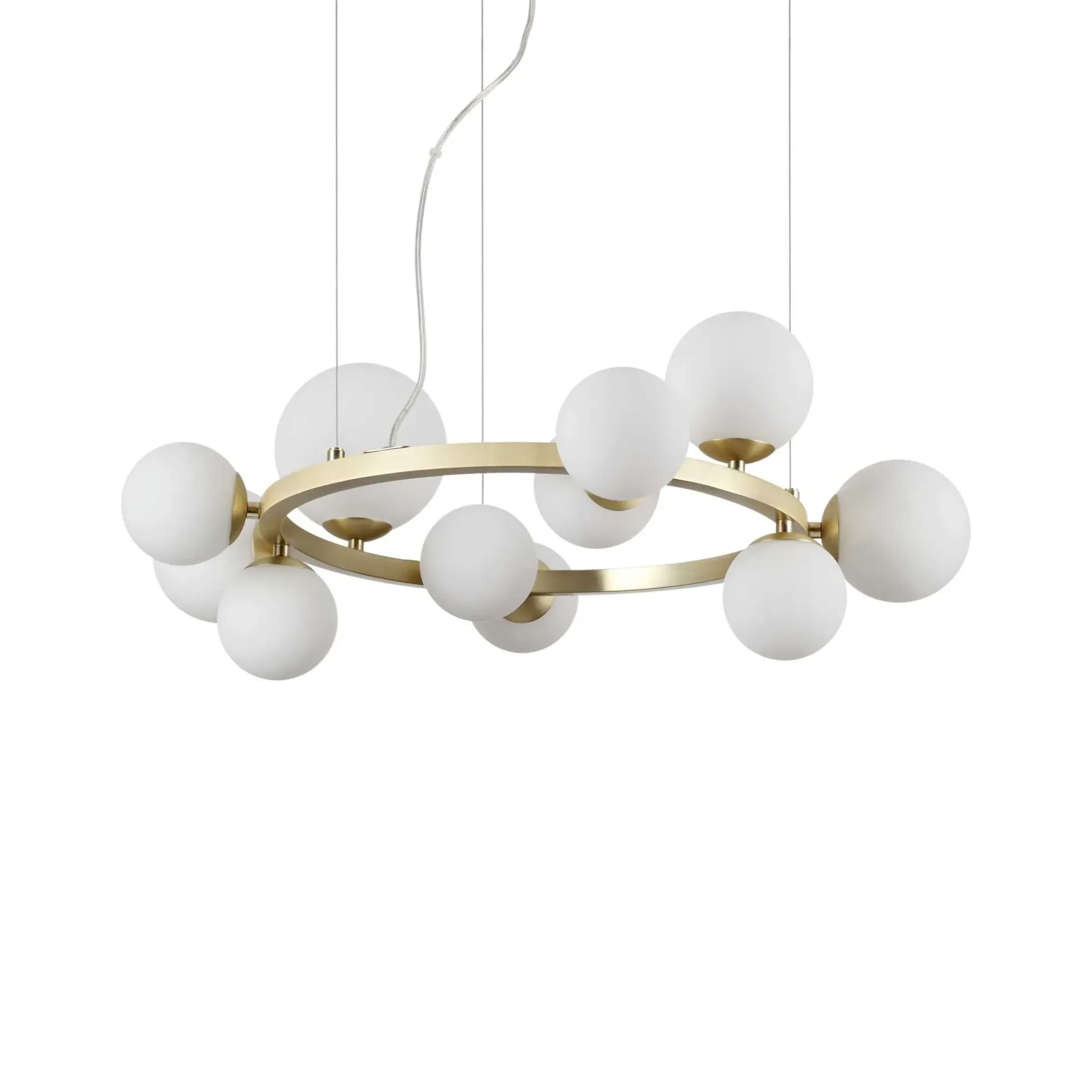 Ideal Lux Lampa wisząca PERLAGE SP11 mosiądz 283807 283807/IL