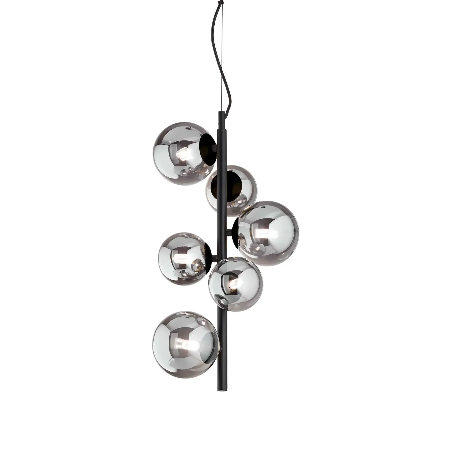 Ideal Lux Lampa wisząca PERLAGE SP6 czarna 271422 271422/IL
