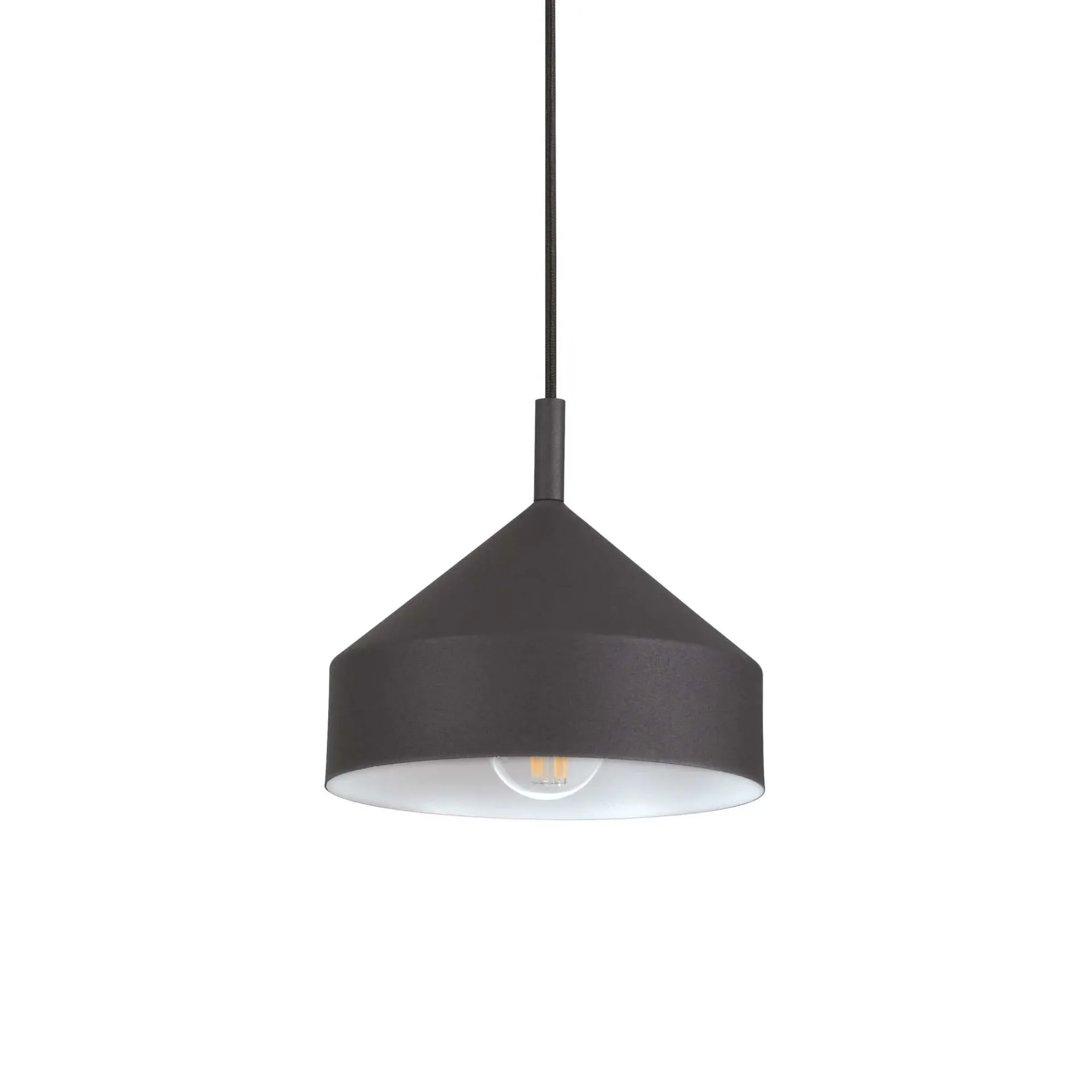 Ideal Lux Lampa wisząca YURTA SP1 D21 czarna 281568 281568/IL