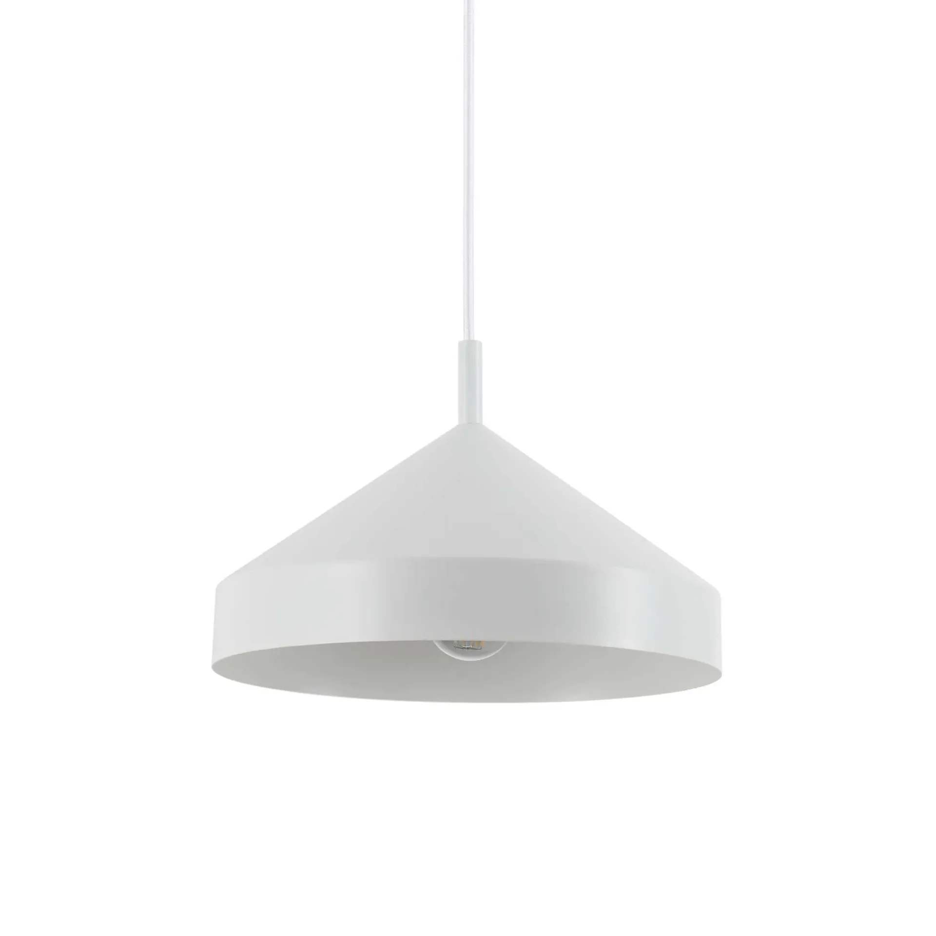 Ideal Lux Lampa wisząca YURTA SP1 D30 biała 285153 285153/IL