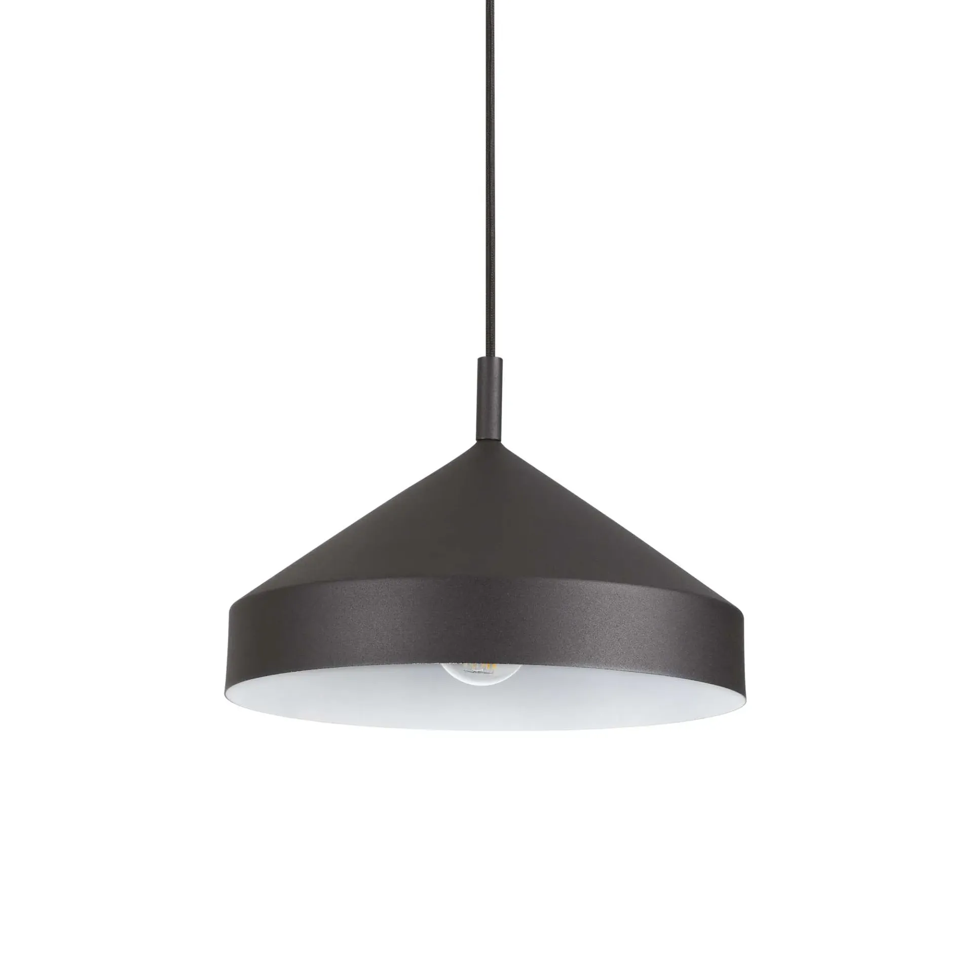 Ideal Lux Lampa wisząca YURTA SP1 D30 czarna 285139 285139/IL