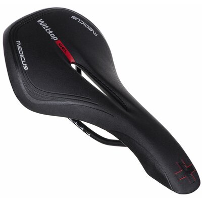 Selle Royal Büchel Siodełka Siodełko Rowerowe Wittkop Twin Medikus 7.0 (Race, Mountain Bike) 21200, Czarna, One Size