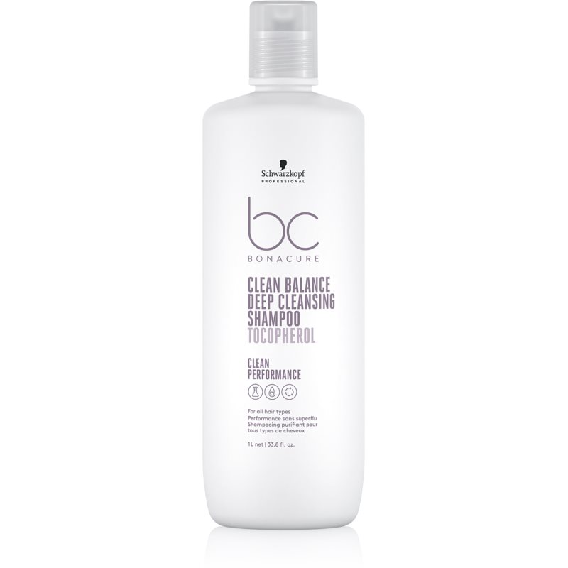 Schwarzkopf Professional Professional BC Bonacure Clean Balance szampon dogłębnie oczyszczający 1000 ml