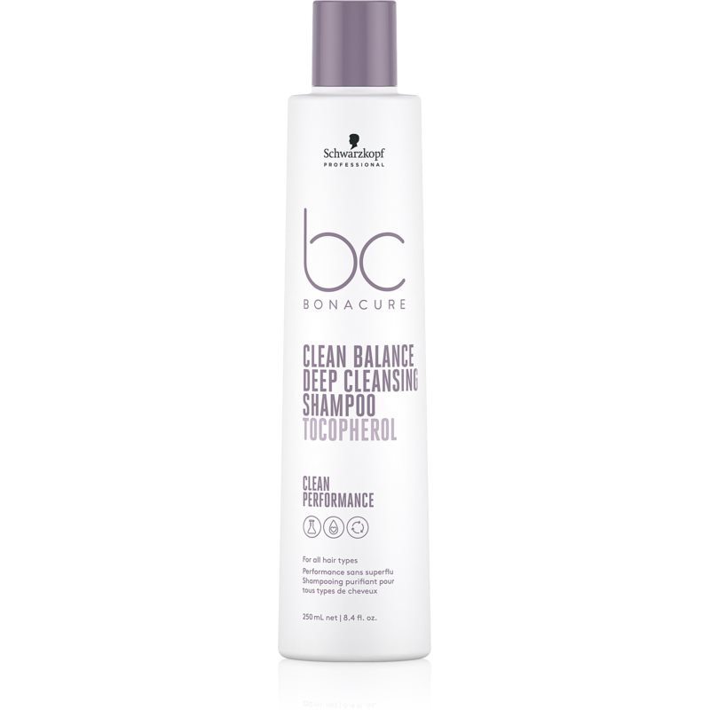 Schwarzkopf Professional BC CLEAN BALANCE DEEP CLEANSING SHAMPOO 250ML