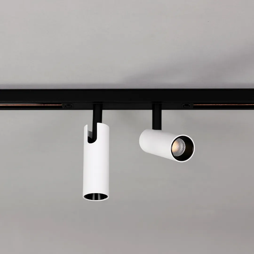 OXYLED Lampa do szyn magnetycznych MINI SPOT DUE 2x7W 3000K DALI biała 896235 OXYLED 896235