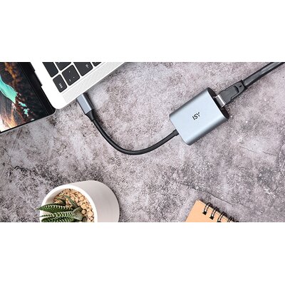 Adapter ISY IAD-1010-C USB-C - Gigabit LAN (RJ-45)