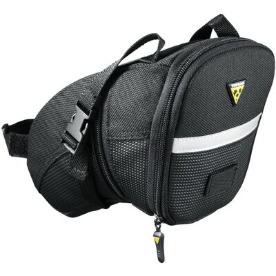 Topeak Torebka TOPEAK Aero Wedge Pack czarny / Montaż: podsiodłowe / Rozmiar: Large TC2262B