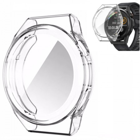 Best SILIKONOWE ETUI 2W1 Z OSŁONKĄ NA EKRAN DO HUAWEI WATCH GT RUNNER