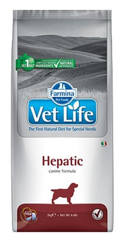 FARMINA Vet Life Dog Hepatic 12kg + BAYER Kiltix Obroża dla psów dużych dł, 70cm