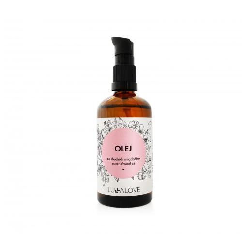 Lullalove Olej ze słodkich migdałów 100 ml 5902633254940