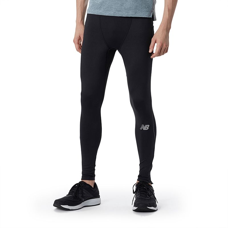 Legginsy New Balance MP21273BK - czarne