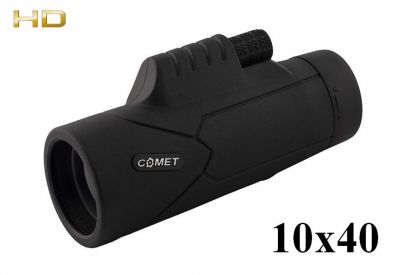 Monokular Luneta Comet 10x40 HD (na dzień i noc) + Pokrowiec + Dekielki + Pasek i Akcesoria.