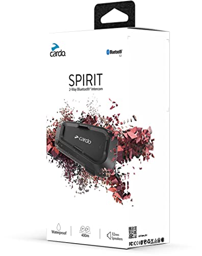 Cardo, Bezpłatny zestaw interkomu motocyklowego bluetooth Spirit solo