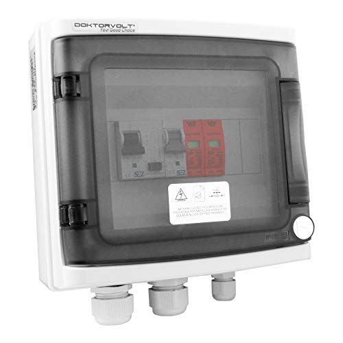 Doktorvolt Rozdzielnica PV solarna fotowoltaiczna AC 16A 8-modułowa Typ 264 9481 DV-9481-FOT-264-AC