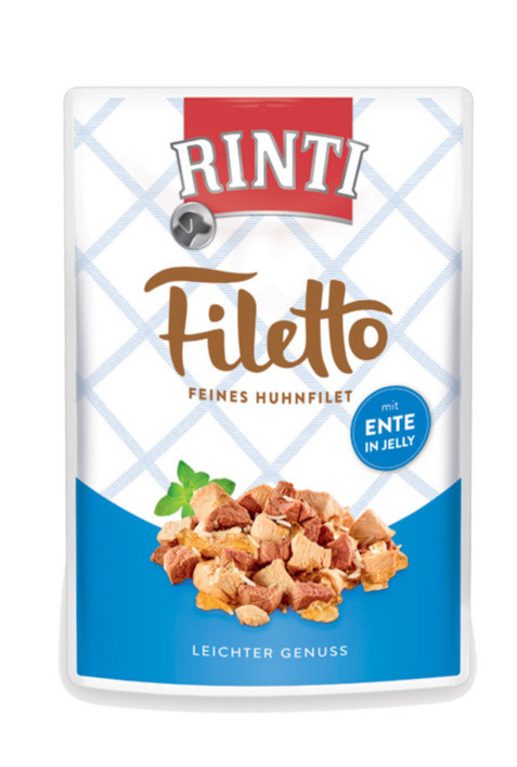 RINTI FILLETO kura i kaczka w galaretce 100g 95405 24