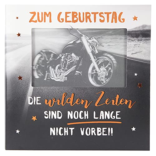 Depesche 11130-015 składana kartka 3D z muzyką i światłem, kartka z życzeniami na urodziny, ok. 15,5 x 15,5 cm, kartka urodzinowa z pasującą kopertą, zadrukowana wewnątrz i na zewnątrz