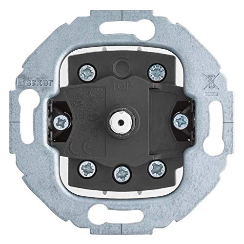 Hager Polo R.classic/Serie 1930/Glas Łącznik obrotowy 2-biegunowy, mechanizm, zaciski śrubowe 389303 389303