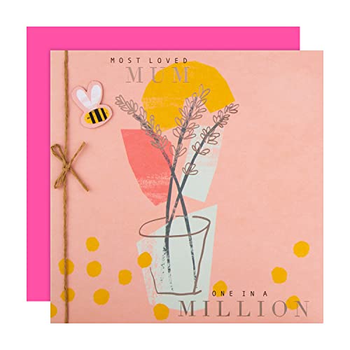 Hallmark Hallmark Karta na Dzień Matki dla mamy - wzór One In a Million Bumblebee 25565073