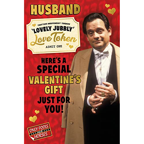 Danilo Promotions Ltd Kartka walentynkowa dla męża, walentynkowe karty, karta walentynkowa dla męża, walentynkowa kartka męża OFV09