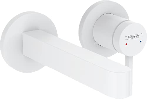 Hansgrohe 76051700 Finoris Jednouchwytowa bateria umywalkowa $204cienna do monta$205u podtynkowego z wylewk$206 16,5 cm bia$207y matowy