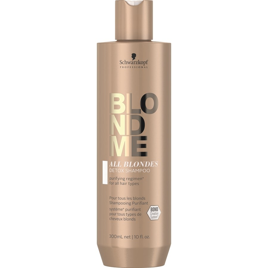 Schwarzkopf Professional Professional Blondme All Blondes Detox oczyszczająco detoksujący szampon do włosów blond i z balejażem 1000 ml