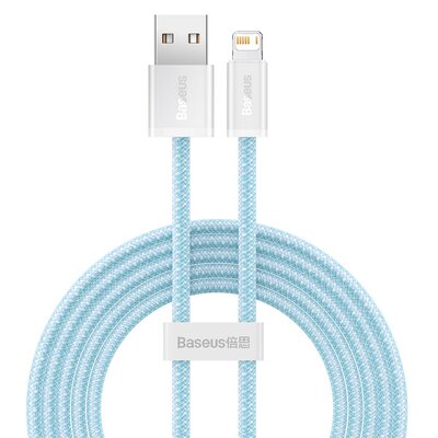 Baseus Kabel USB do Lightning Dynamic 2.4A 2m niebieski)