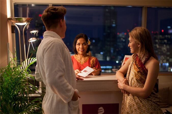 Samui-spa Orientalne Day Spa z widokiem na Warszawę