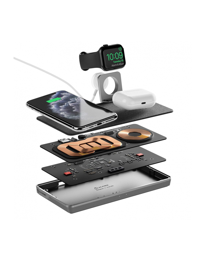 Alogic Ładowarka Wireless Dock 3 w1 QI dla Apple