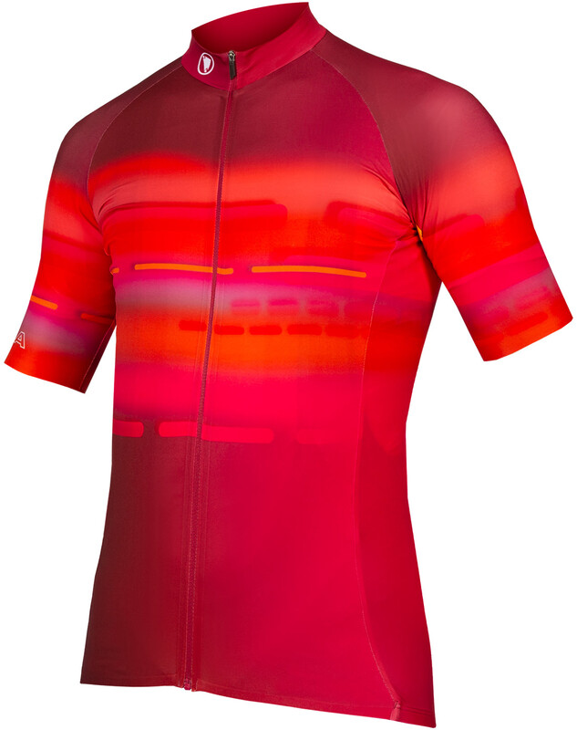 Endura Virtual Texture SS Trikot Men, czerwony M 2022 Koszulki kolarskie