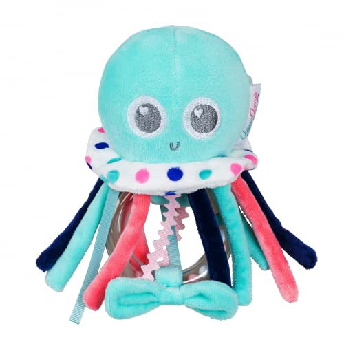 Pioupiou et Merveilles Pioupiou et Cuda - Aque Friends - Grzechotka Suzie La Meduza - Zestaw grzechotka dla dzieci - 16422