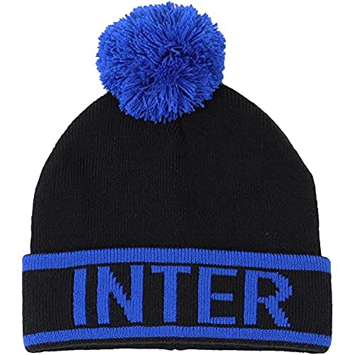Inter FC Inter Unisex_Adult 153078 czapka wewnętrzna, czarna, S/XL 153078 INTER