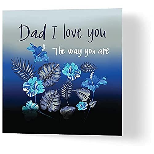 Wuzci Wuzci Kartka z życzeniami Dad I Love You na Dzień Ojca 5056485019780