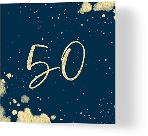 Wuzci Wuzci Kartka z życzeniami na 50. urodziny 5056485021202