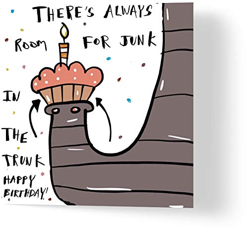 Wuzci Wuzci Kartka urodzinowa Junk in Trunk 5056485016147
