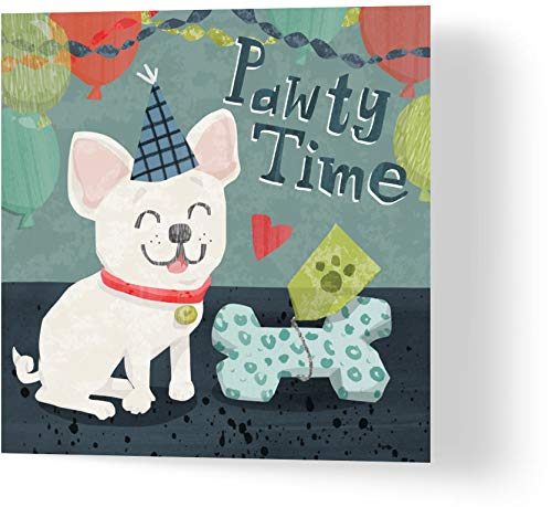 Wuzci Wuzci Kartka urodzinowa 'Pawty Time' 5056485022483
