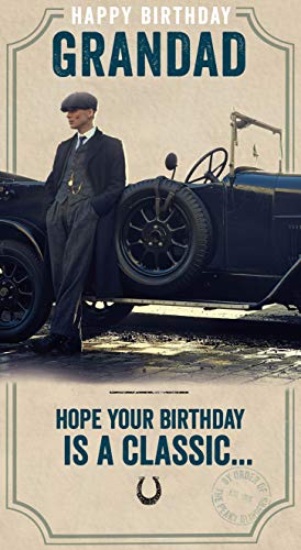 Peaky Blinders Peaky Blinders Kartka urodzinowa dla dziadka PY006