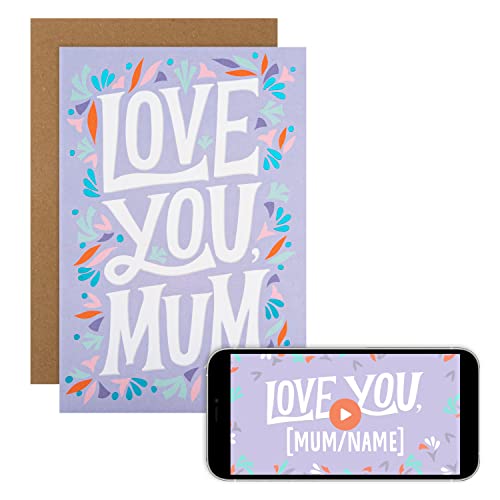 Hallmark Hallmark Karta z życzeniami wideo na Dzień Matki  projekt 'Love You' dla mamy 25573953