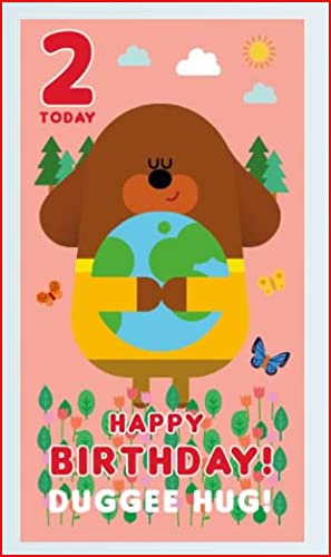 Danilo Promotions LTD Kartka urodzinowa Hey Duggee Age 2 HD019