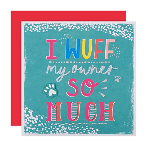 Hallmark Hallmark Kartka walentynkowa od psa - zabawny współczesny design 25567362