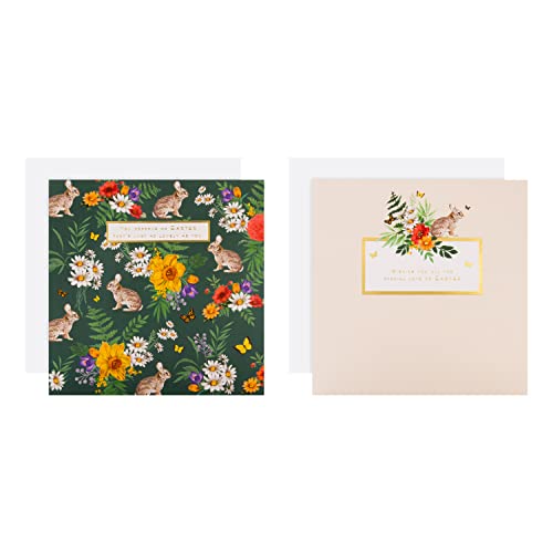 Hallmark Hallmark Zestaw kart wielkanocnych charytatywnych  10 kart w 2 klasycznych wzorach ECM25567182