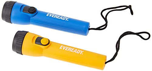 Eveready latarka LED, super jasna latarka, ogólnego przeznaczenia i sytuacje awaryjne, baterie w zestawie, 2 sztuki