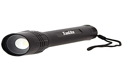 Xanlite TO1500L Metal Ultra 3 tryby wydajnego oświetlenia 1500lm- Latarka LED Baterie w zestawie - 300m-TO1500L Latarka dalekiego zasięgu
