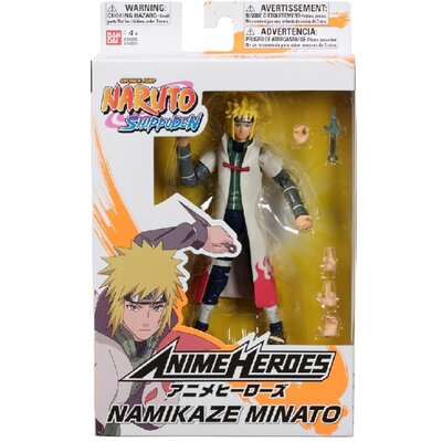 Anime Heroes Anime Heroes Oficjalna figurka Naruto Shippuden - Namikaze Minato - Figurka z ruchomymi rękami i akcesoriami 36905 36905